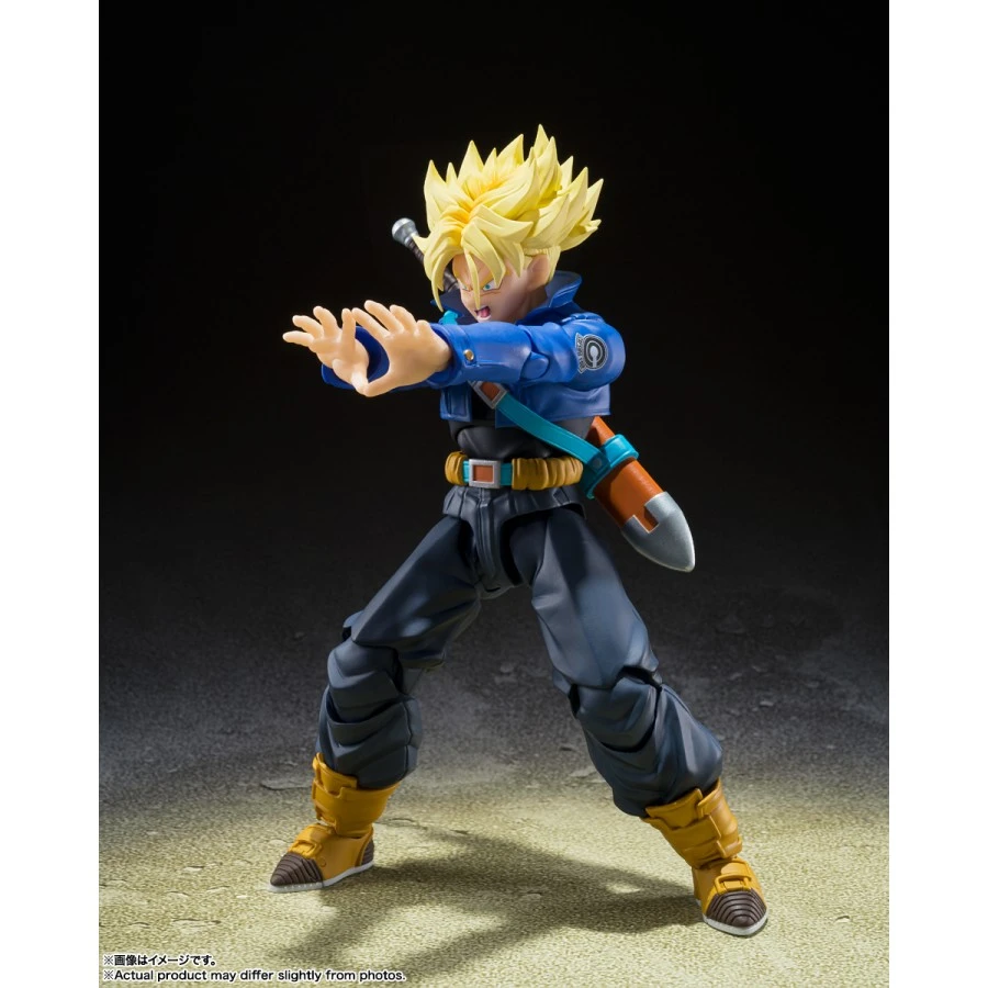 Bandai S.H. Figuarts Dragon Ball Z Trunks Super Saiyan Boy From The Future 3 Bandai S.H. Figuarts Dragon Ball Z Trunks Super Saiyan Boy From The Future - Image 3