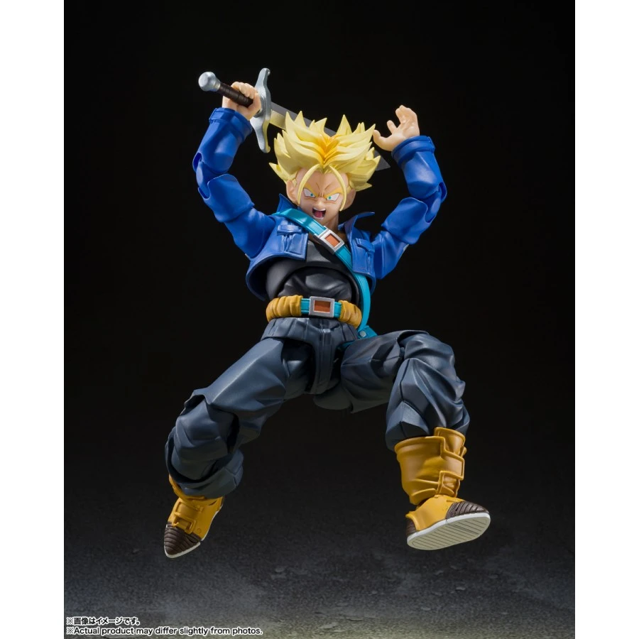 Bandai S.H. Figuarts Dragon Ball Z Trunks Super Saiyan Boy From The Future 6 Bandai S.H. Figuarts Dragon Ball Z Trunks Super Saiyan Boy From The Future - Image 6