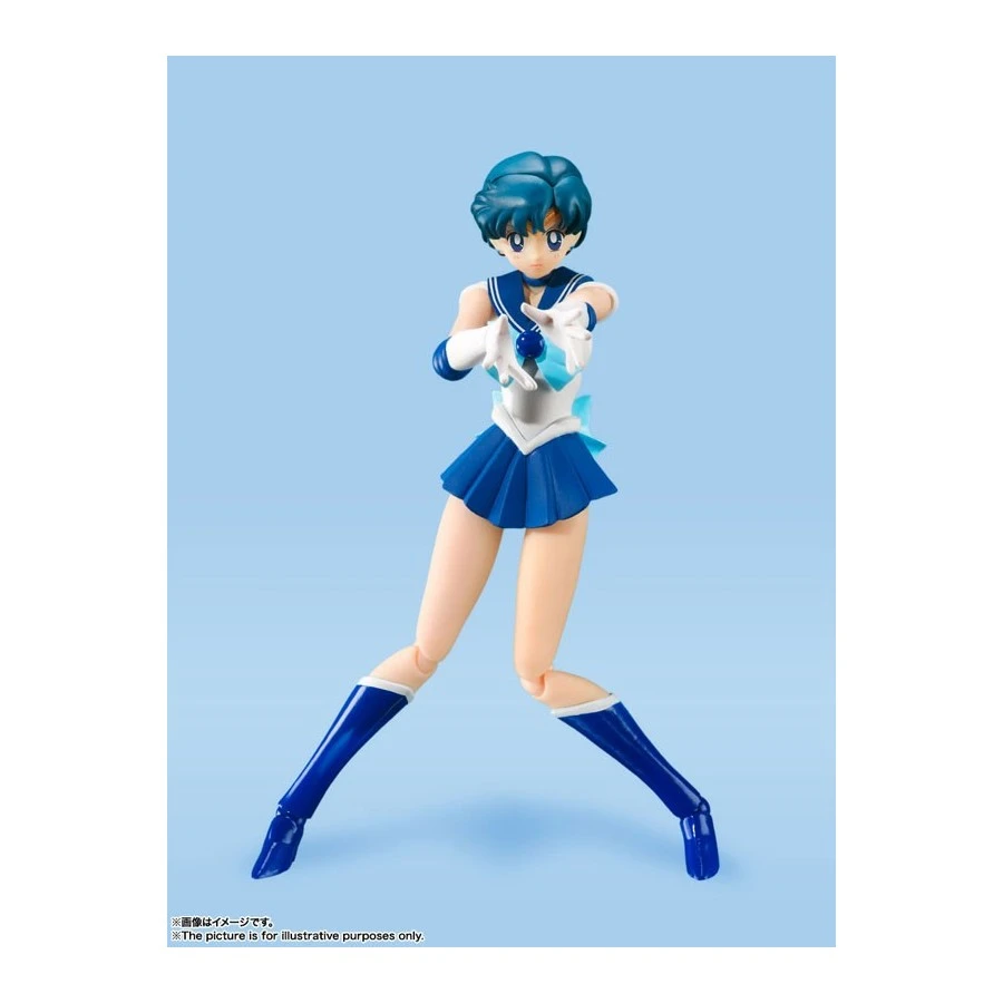 Bandai S.H. Figuarts Sailor Moon Sailor Mercury Animation Color Edition 1 Bandai S.H. Figuarts Sailor Moon Sailor Mercury Animation Color Edition