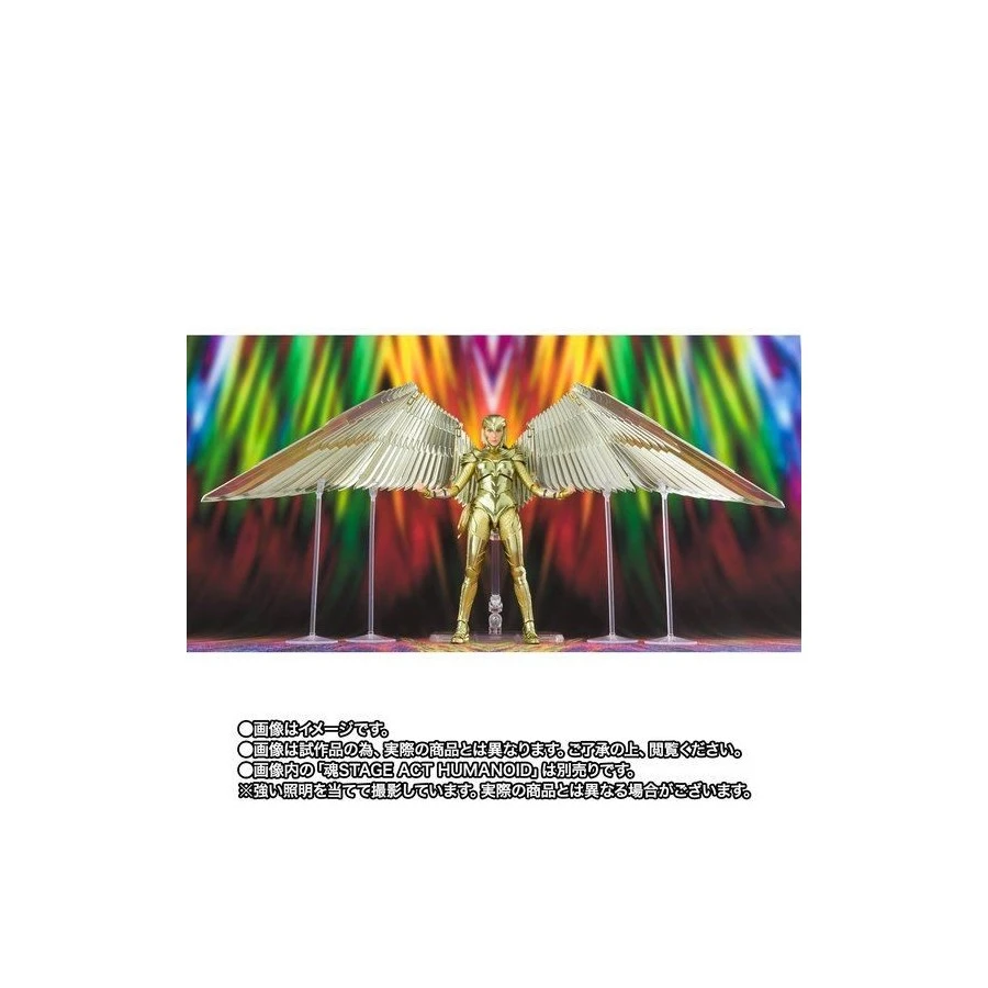 Bandai S.H. Figuarts Wonder Woman WW84 Gold Armor 6 Bandai S.H. Figuarts Wonder Woman WW84 Gold Armor - Image 6