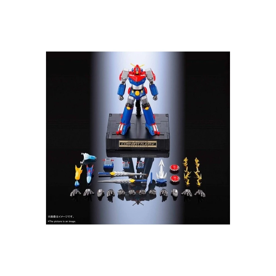 Bandai Soul Of Chogokin GX-90 Choudenji Robot Combattler V Full Action 14 Bandai Soul Of Chogokin GX-90 Choudenji Robot Combattler V Full Action - Image 14