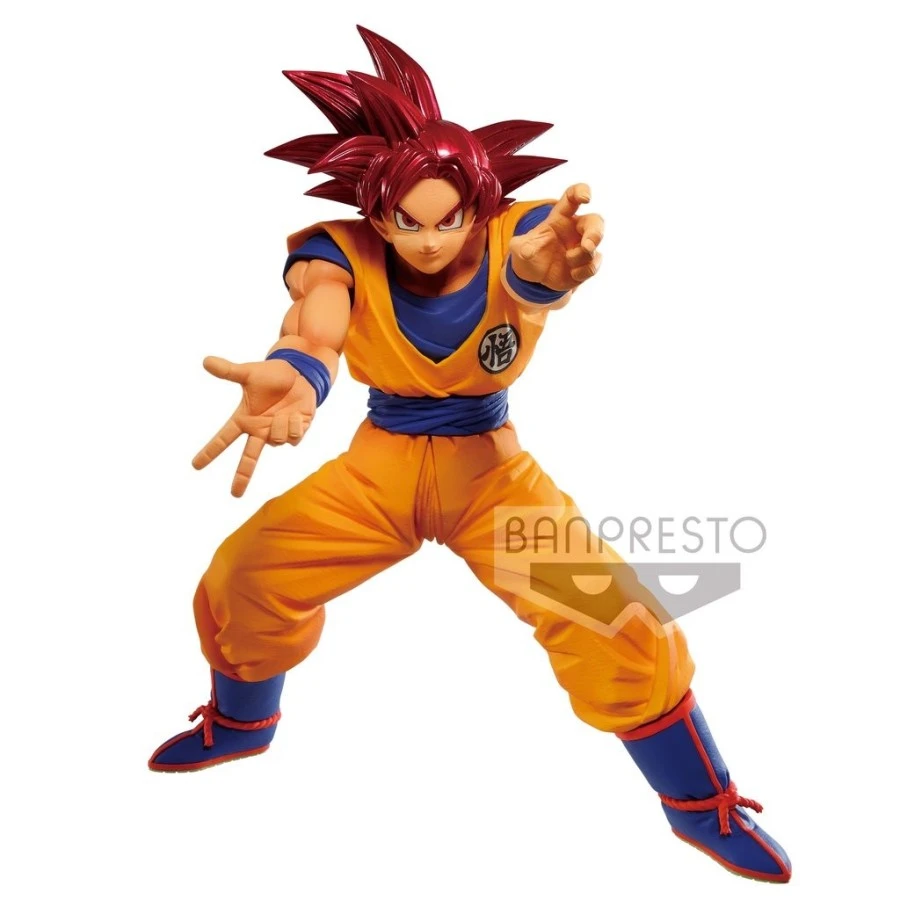 Banpresto Dragon Ball Super Maximatic Son Goku Super Saiyan God 1 Banpresto Dragon Ball Super Maximatic Son Goku Super Saiyan God