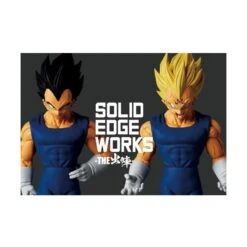 Banpresto Dragon Ball Z Solid Edge Works Vol.10 Vegeta -Negozio Funko banpresto dragon ball z solid edge works vol10 vegeta 6