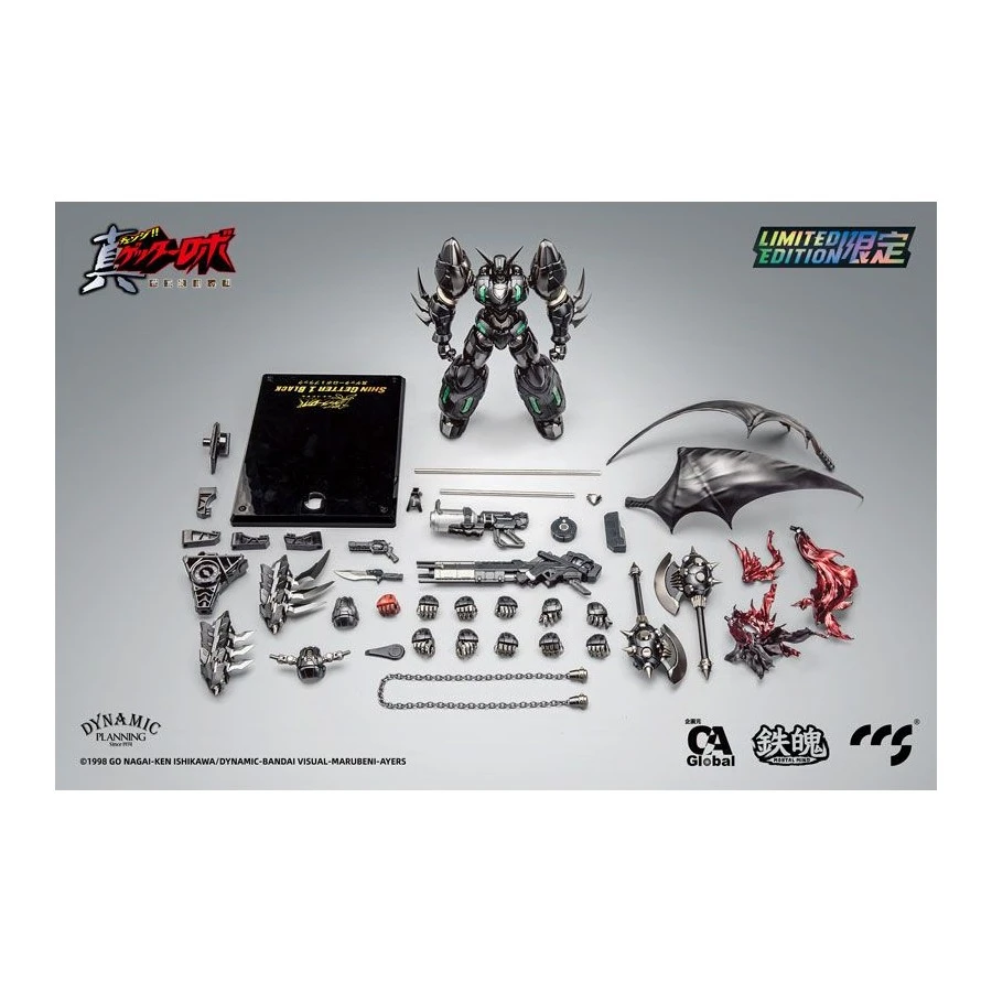 CCS Toys Climax Creatures Series Getter Robot The Last Day Shin Getter 1 Black 9 CCS Toys Climax Creatures Series Getter Robot The Last Day Shin Getter 1 Black - Image 9