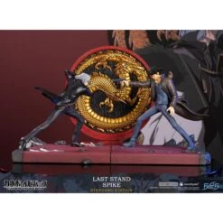 First 4 Figures Cowboy Bebop Last Stand Spike Spiegel VS Vicious At Red Dragon Crime Syndicate