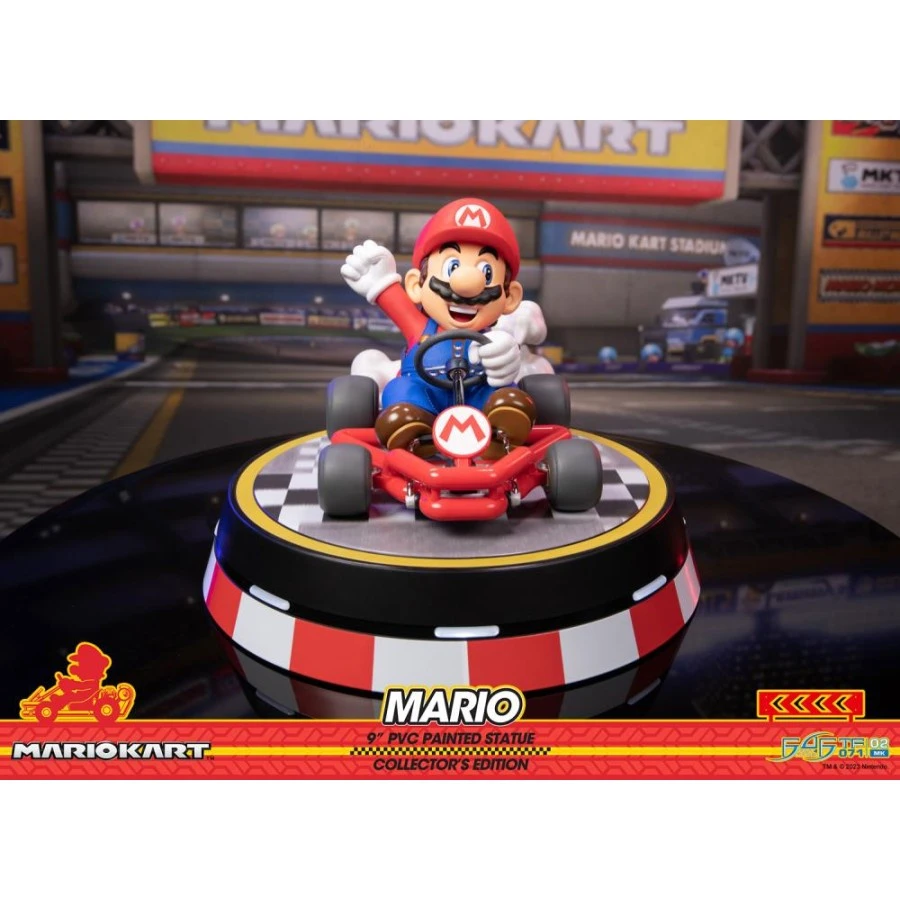 First 4 Figures Mario Kart Mario Collector's Edition 12 First 4 Figures Mario Kart Mario Collector's Edition - Image 12