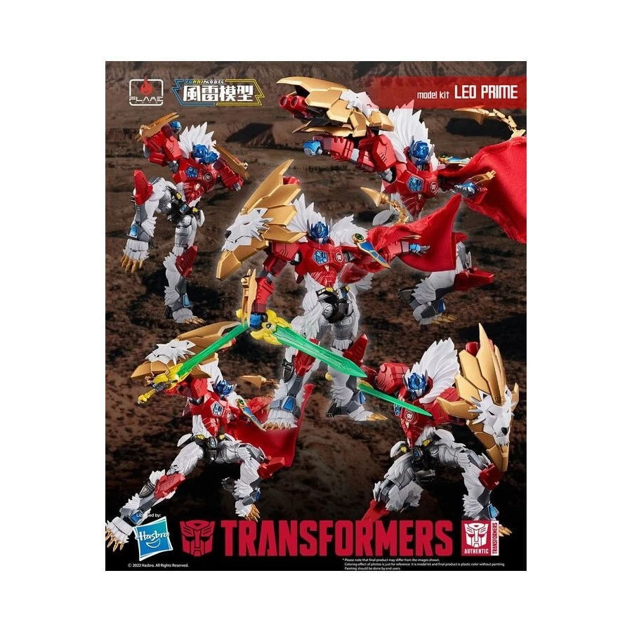 Flame Toys Model Kit Series Transformers Leo Prime 1 Flame Toys Model Kit Series Transformers Leo Prime