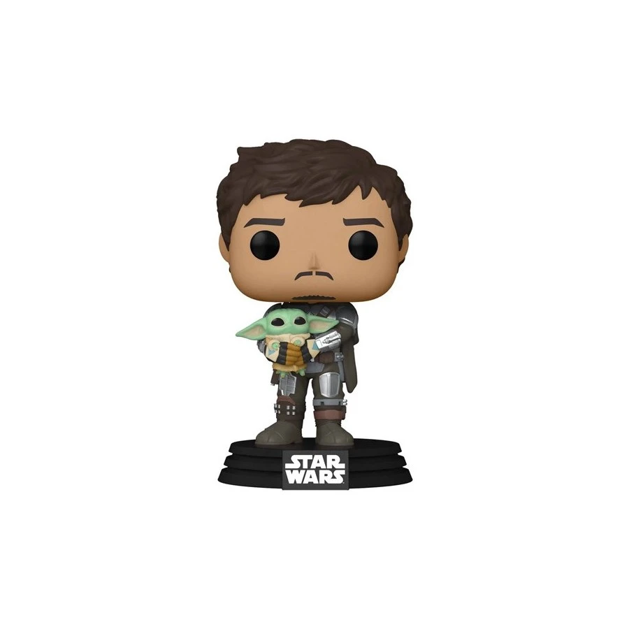 Funko POP! 461 Star Wars The Mandalorian With Grogu 1 Funko POP! 461 Star Wars The Mandalorian With Grogu