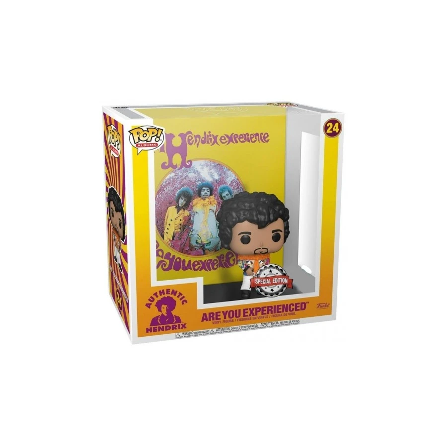 Funko Pop! Albums 24 Are You Experienced Authentic Jimi Hendrix Special Edition 1 Funko Pop! Albums 24 Are You Experienced Authentic Jimi Hendrix Special Edition