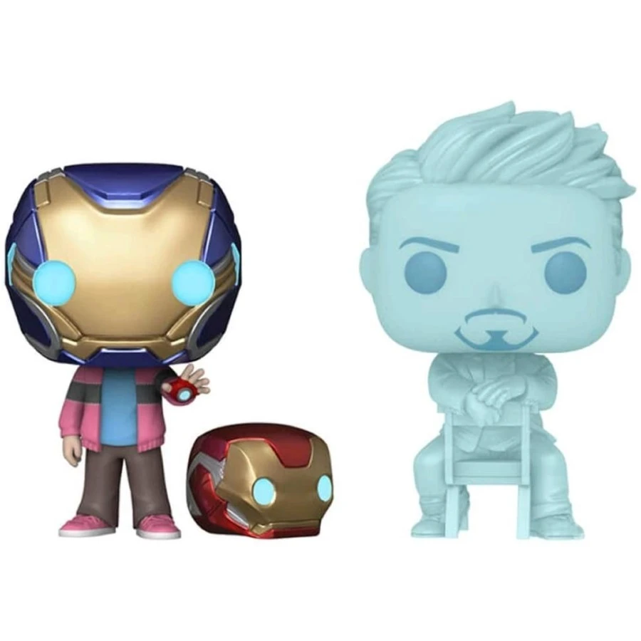 Funko POP! Marvel 2 Pack Avengers Endgame Morgan Stark & Tony Stark Glows In The Dark Special Edition 1 Funko POP! Marvel 2 Pack Avengers Endgame Morgan Stark & Tony Stark Glows In The Dark Special Edition
