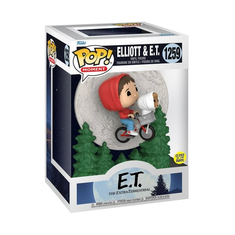 Funko POP! Moment 1259 E.T. The Extra-Terrestrial Elliott & E.T. Glows In The Dark 5 Funko POP! Moment 1259 E.T. The Extra-Terrestrial Elliott & E.T. Glows In The Dark - Image 5