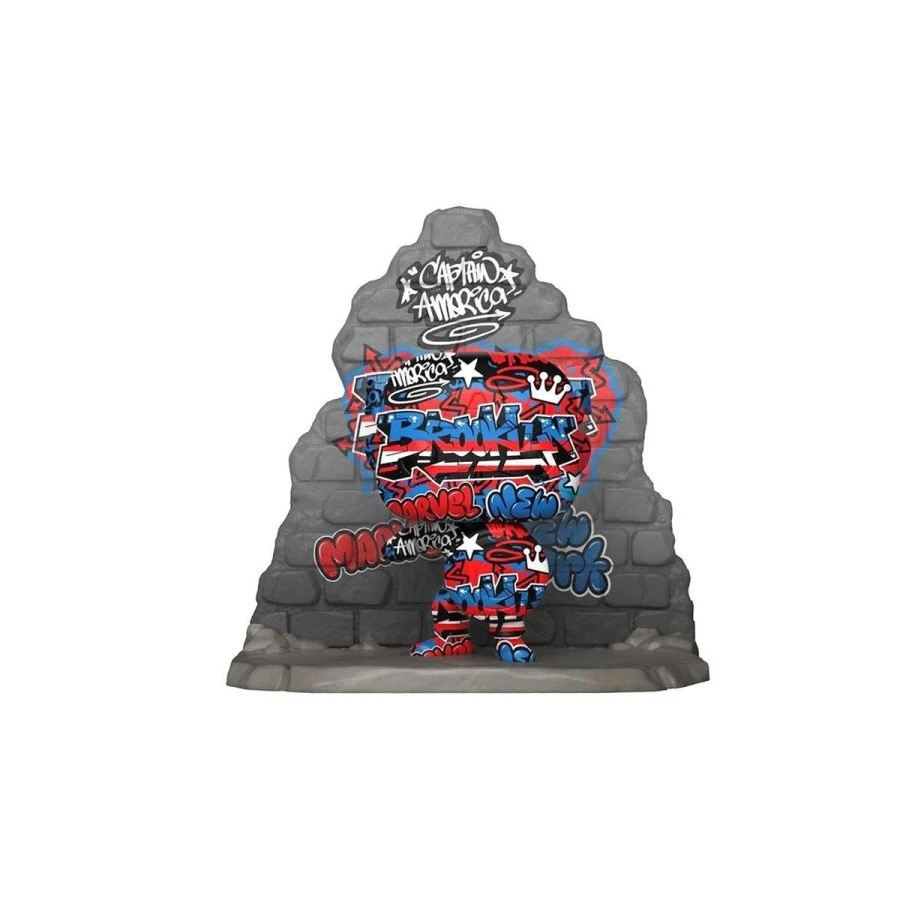 Funko POP! Street Art Collection 752 Captain America Deluxe Special Edition 1 Funko POP! Street Art Collection 752 Captain America Deluxe Special Edition