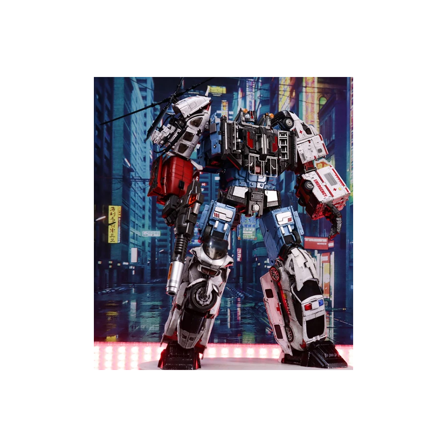 Generation Toys GT-08 Transformers Guardian Battle Damage Version 1 Generation Toys GT-08 Transformers Guardian Battle Damage Version