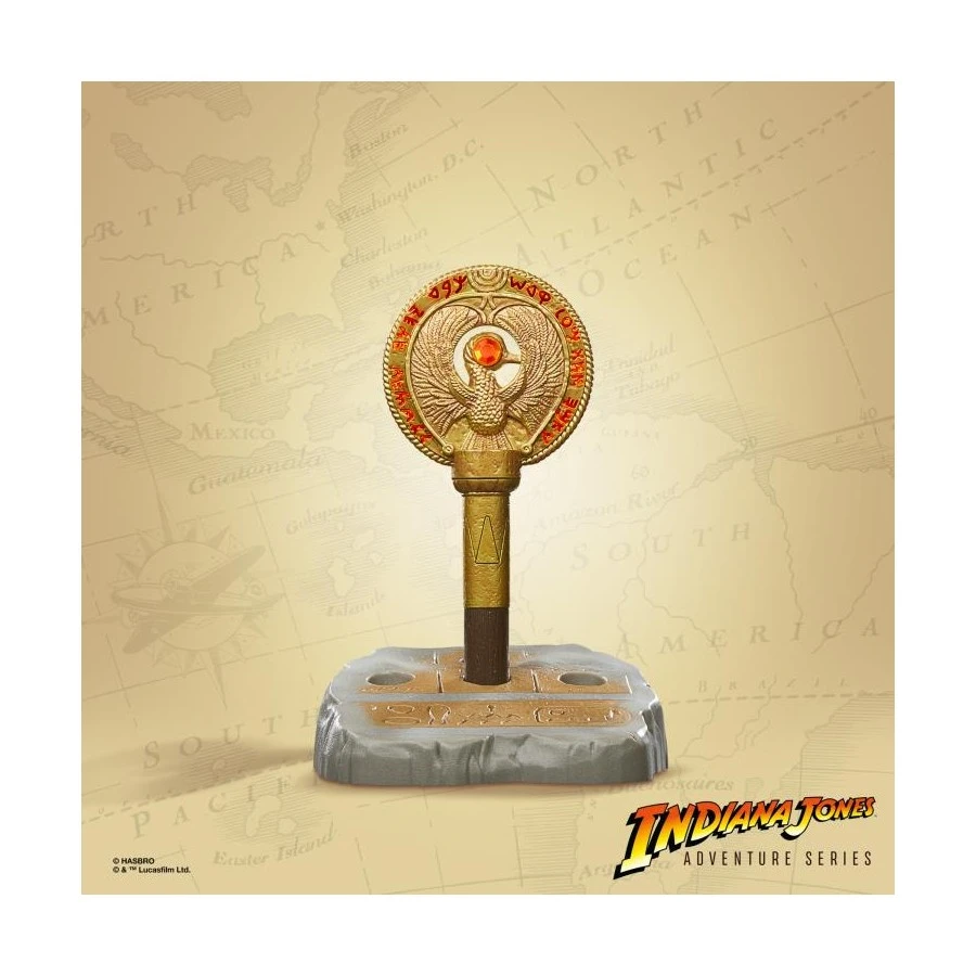 Hasbro Indiana Jones Adventure Series Premium Artifacts Staff Of Ra Talisman 1 Hasbro Indiana Jones Adventure Series Premium Artifacts Staff Of Ra Talisman