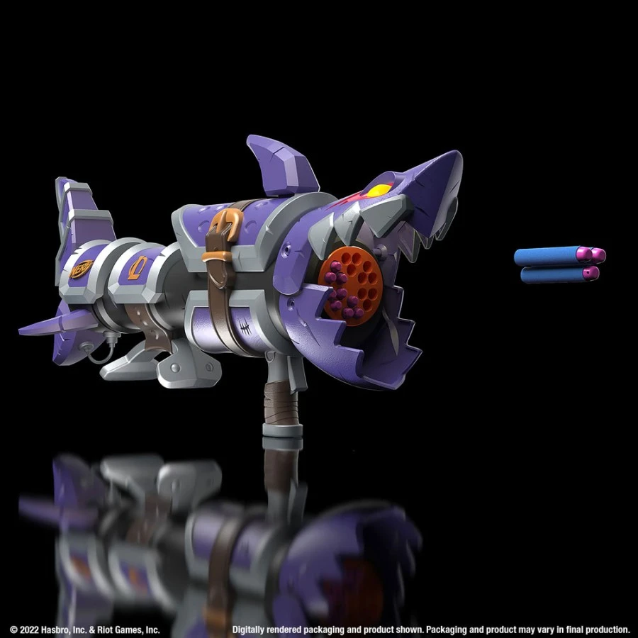 Hasbro League Of Legends NERF LMTD Jinx Fishbones Blaster 9 Hasbro League Of Legends NERF LMTD Jinx Fishbones Blaster - Image 9