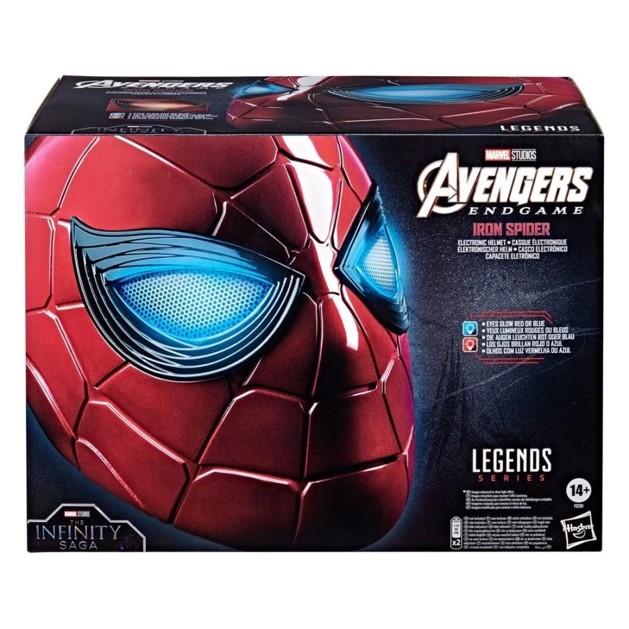 Hasbro Marvel Legends Avengers Endgame Iron Spider Electronic Power Helmet 9 Hasbro Marvel Legends Avengers Endgame Iron Spider Electronic Power Helmet - Image 9