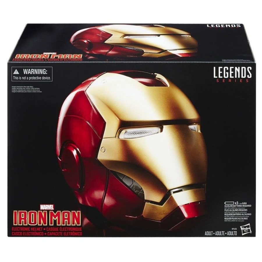 Hasbro Marvel Legends Iron Man Electronic Power Helmet 12 Hasbro Marvel Legends Iron Man Electronic Power Helmet - Image 12