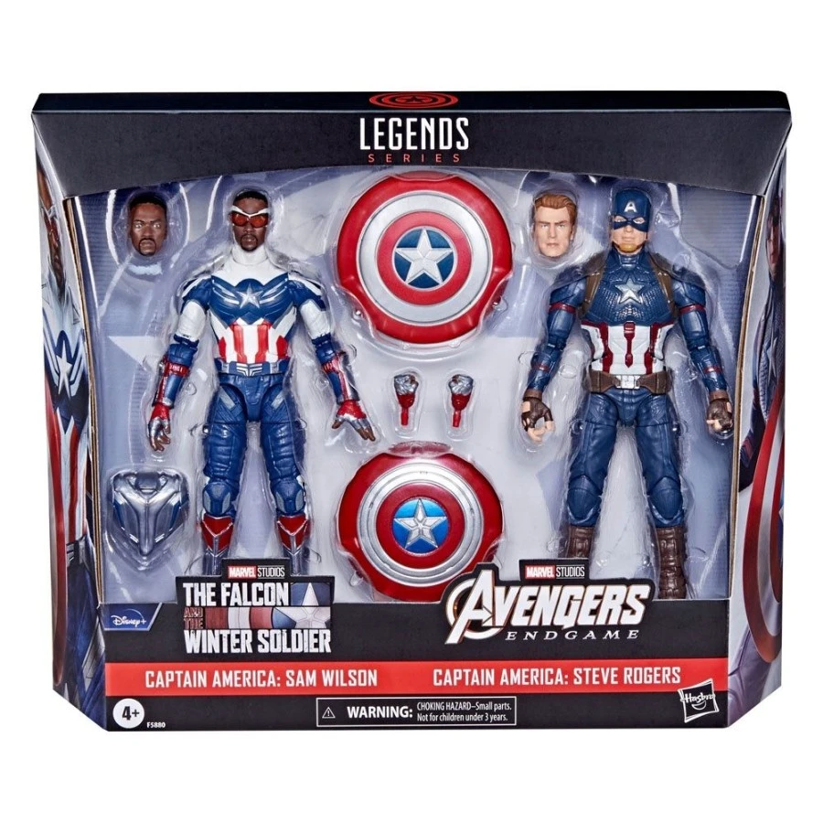 Hasbro Marvel Legends The Falcon And The Winter Soldier & Avengers Endgame Captain America Two Pack 11 Hasbro Marvel Legends The Falcon And The Winter Soldier & Avengers Endgame Captain America Two Pack - Image 11