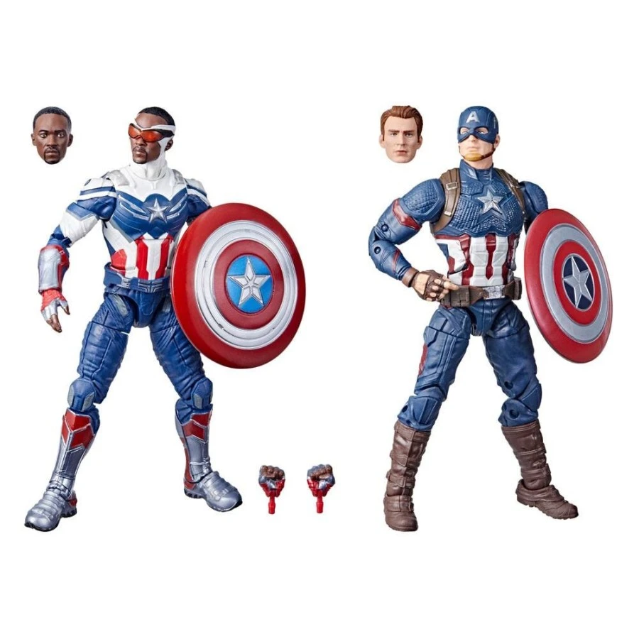 Hasbro Marvel Legends The Falcon And The Winter Soldier & Avengers Endgame Captain America Two Pack 10 Hasbro Marvel Legends The Falcon And The Winter Soldier & Avengers Endgame Captain America Two Pack - Image 10