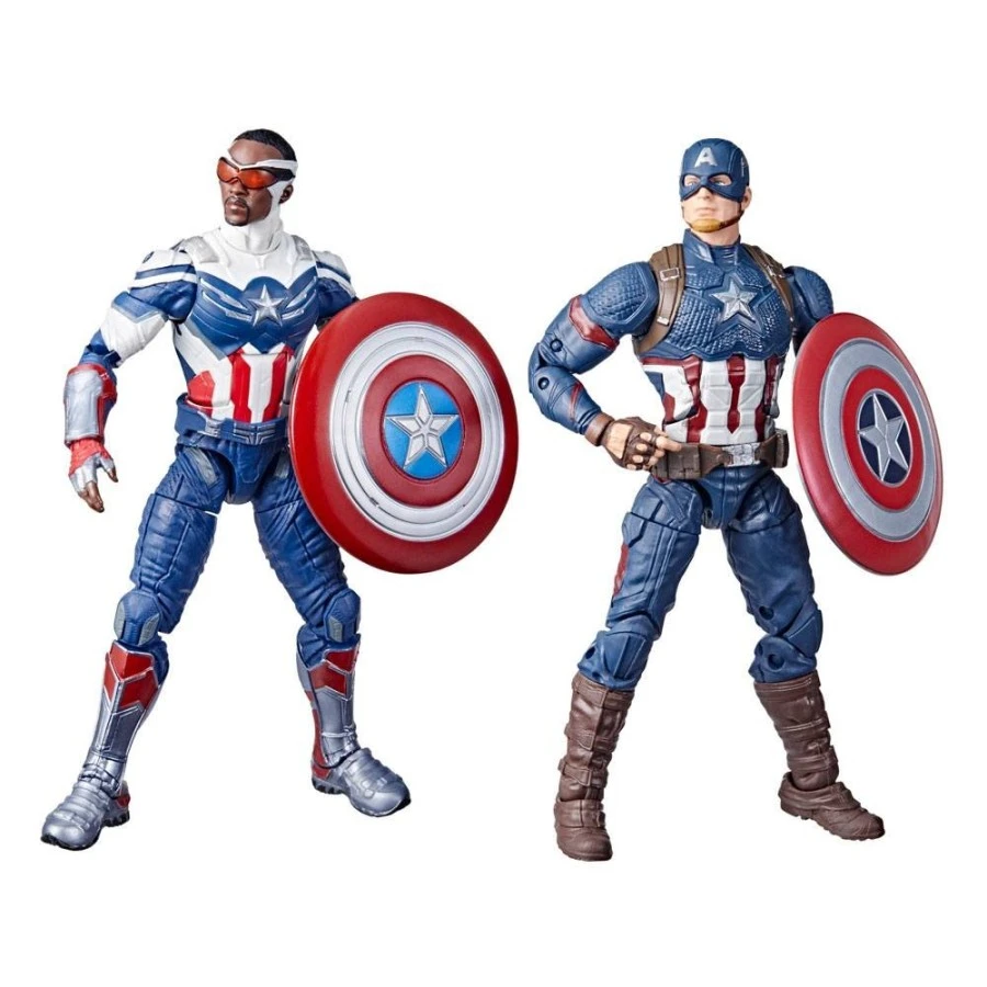 Hasbro Marvel Legends The Falcon And The Winter Soldier & Avengers Endgame Captain America Two Pack 1 Hasbro Marvel Legends The Falcon And The Winter Soldier & Avengers Endgame Captain America Two Pack