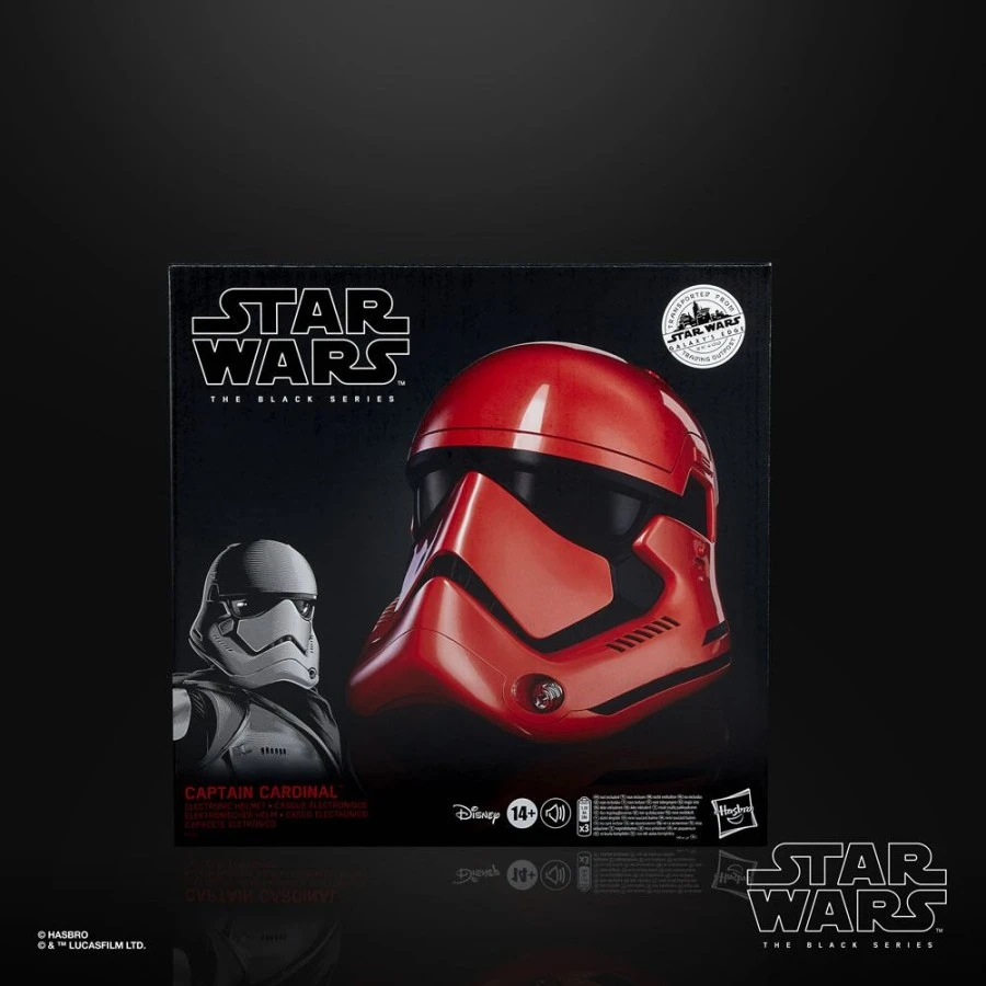 Hasbro Star Wars The Black Series Replica 1/1 Electronic Helmet Captain Cardinal 7 Hasbro Star Wars The Black Series Replica 1/1 Electronic Helmet Captain Cardinal - Image 7