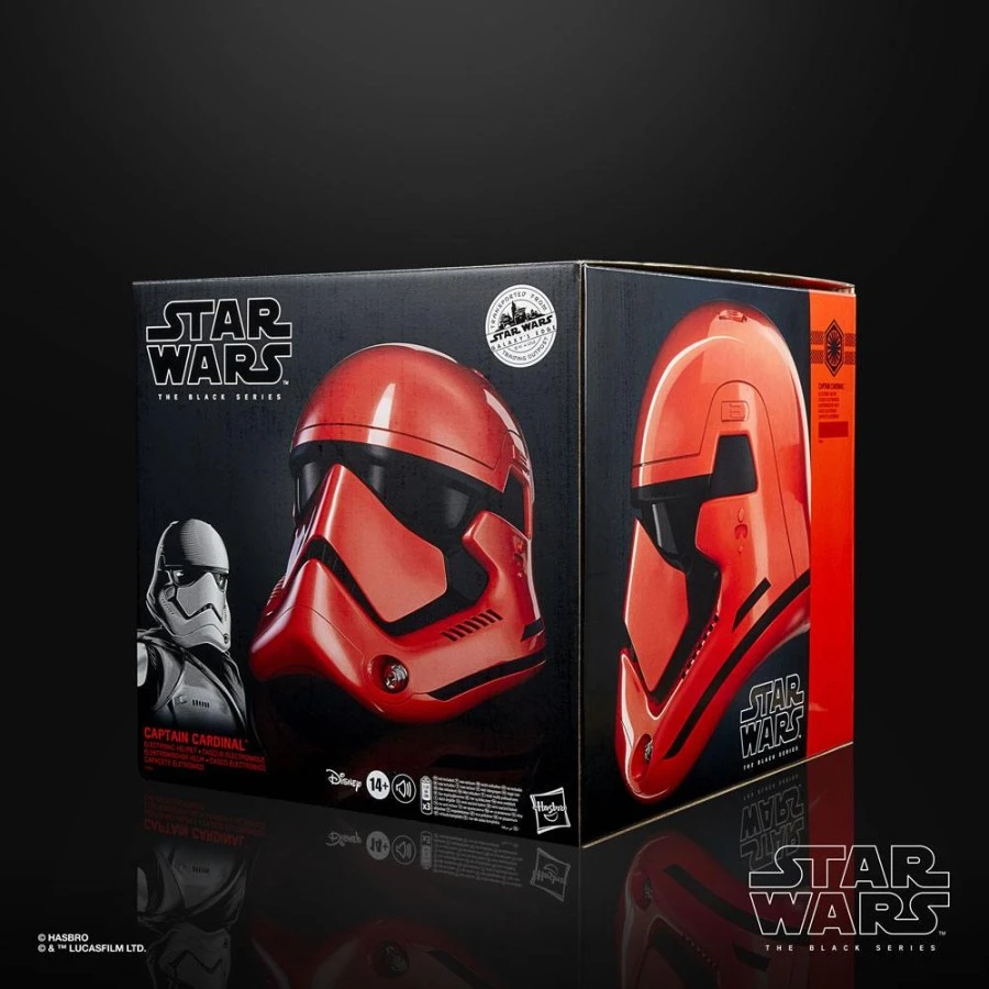 Hasbro Star Wars The Black Series Replica 1/1 Electronic Helmet Captain Cardinal 8 Hasbro Star Wars The Black Series Replica 1/1 Electronic Helmet Captain Cardinal - Image 8