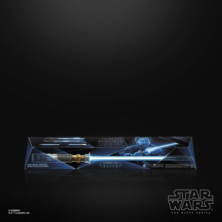Hasbro Star Wars The Black Series Replica 1/1 Force FX Elite Obi-Wan Kenobi Lightsaber 7 Hasbro Star Wars The Black Series Replica 1/1 Force FX Elite Obi-Wan Kenobi Lightsaber - Image 7