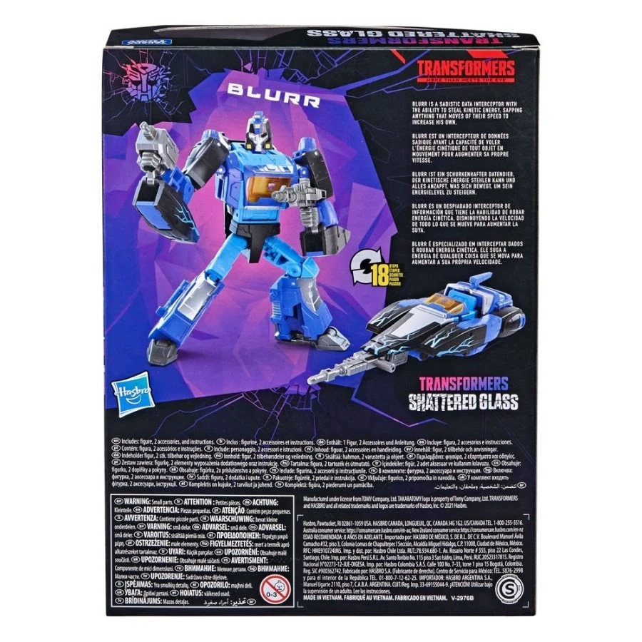 Hasbro Transformers Generations Blurr Shattered Glass 8 Hasbro Transformers Generations Blurr Shattered Glass - Image 8
