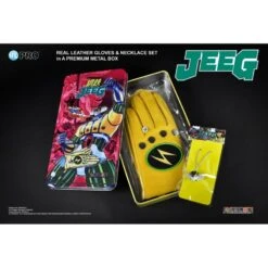 HL Pro Kotetsu Jeeg Robot Metal Box Set Gloves & Necklace M Taglia -Negozio Funko hl pro kotetsu jeeg robot metal box set gloves necklace m 2