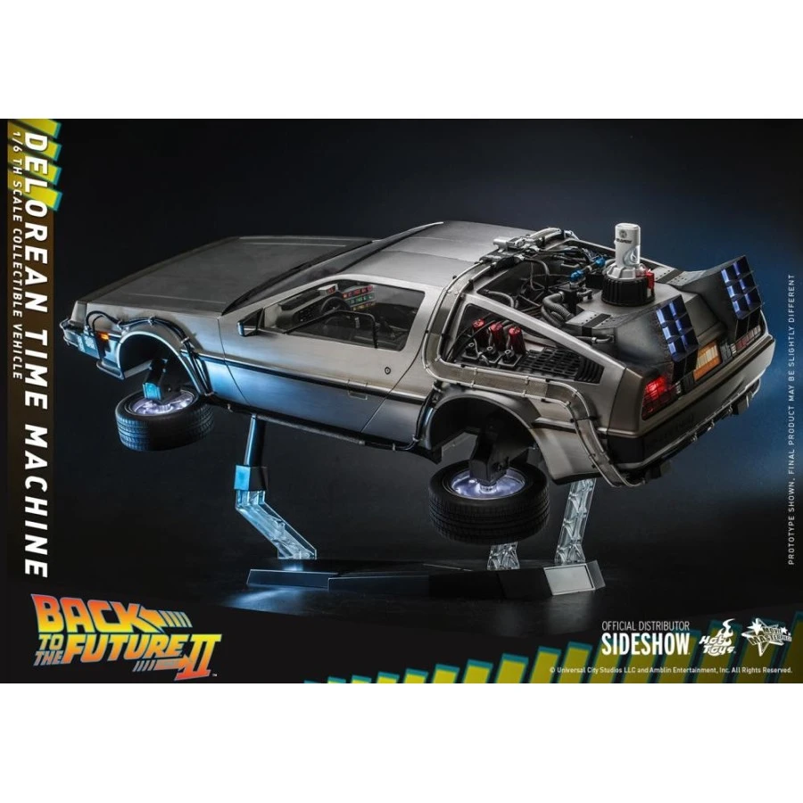 Hot Toys Movie Masterpiece Back To The Future Part II Delorean 1/6 Scale Collectible Figure 12 Hot Toys Movie Masterpiece Back To The Future Part II Delorean 1/6 Scale Collectible Figure - Image 12