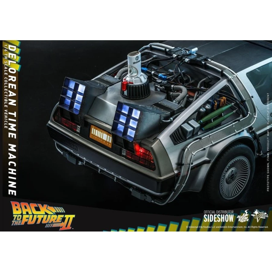 Hot Toys Movie Masterpiece Back To The Future Part II Delorean 1/6 Scale Collectible Figure 14 Hot Toys Movie Masterpiece Back To The Future Part II Delorean 1/6 Scale Collectible Figure - Image 14
