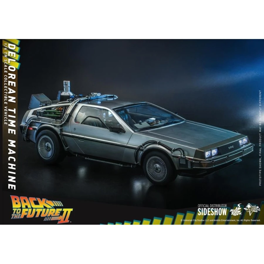 Hot Toys Movie Masterpiece Back To The Future Part II Delorean 1/6 Scale Collectible Figure 3 Hot Toys Movie Masterpiece Back To The Future Part II Delorean 1/6 Scale Collectible Figure - Image 3