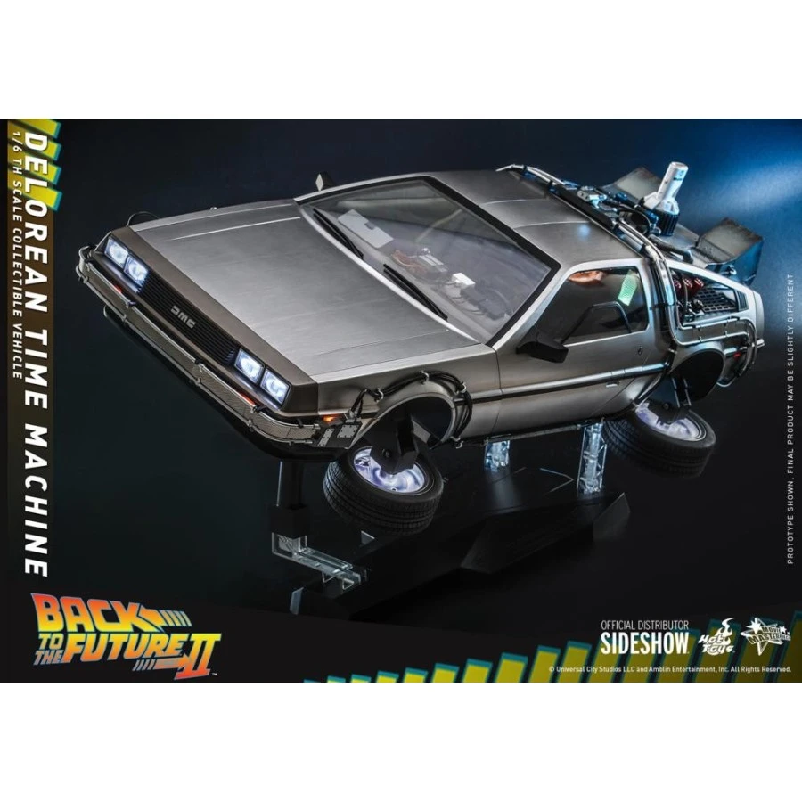 Hot Toys Movie Masterpiece Back To The Future Part II Delorean 1/6 Scale Collectible Figure 10 Hot Toys Movie Masterpiece Back To The Future Part II Delorean 1/6 Scale Collectible Figure - Image 10