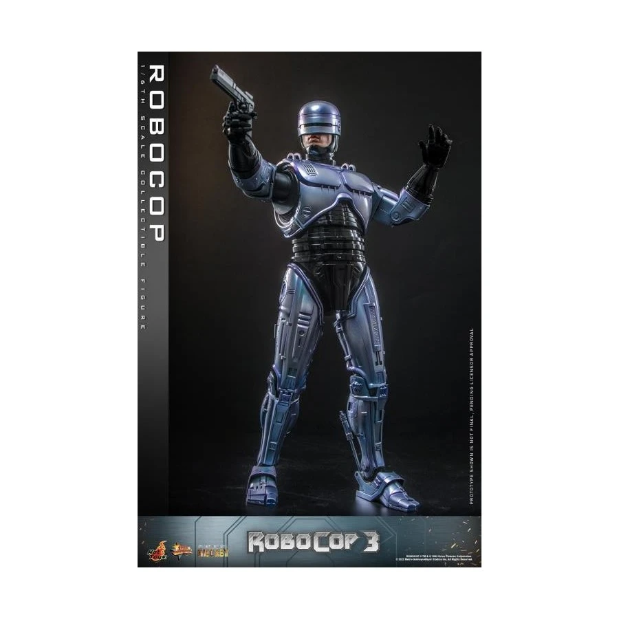 Hot Toys Movie Masterpiece Robocop 3 Robocop 1/6 Scale Collectible Figure 3 Hot Toys Movie Masterpiece Robocop 3 Robocop 1/6 Scale Collectible Figure - Image 3