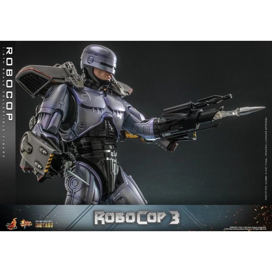Hot Toys Movie Masterpiece Robocop 3 Robocop 1/6 Scale Collectible Figure 8 Hot Toys Movie Masterpiece Robocop 3 Robocop 1/6 Scale Collectible Figure - Image 8
