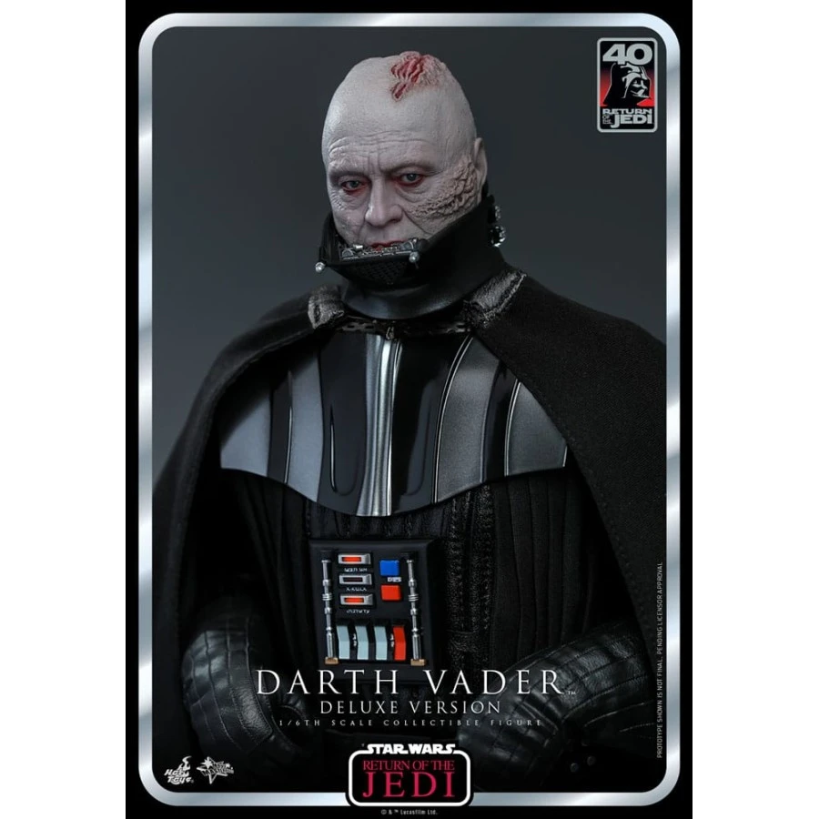 Hot Toys Movie Masterpiece Star Wars Return Of The Jedi 40th Anniversary Darth Vader 1/6 Collectible Figure Deluxe Version 3 Hot Toys Movie Masterpiece Star Wars Return Of The Jedi 40th Anniversary Darth Vader 1/6 Collectible Figure Deluxe Version - Image 3