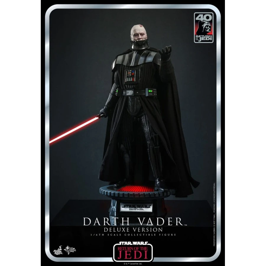 Hot Toys Movie Masterpiece Star Wars Return Of The Jedi 40th Anniversary Darth Vader 1/6 Collectible Figure Deluxe Version 4 Hot Toys Movie Masterpiece Star Wars Return Of The Jedi 40th Anniversary Darth Vader 1/6 Collectible Figure Deluxe Version - Image 4
