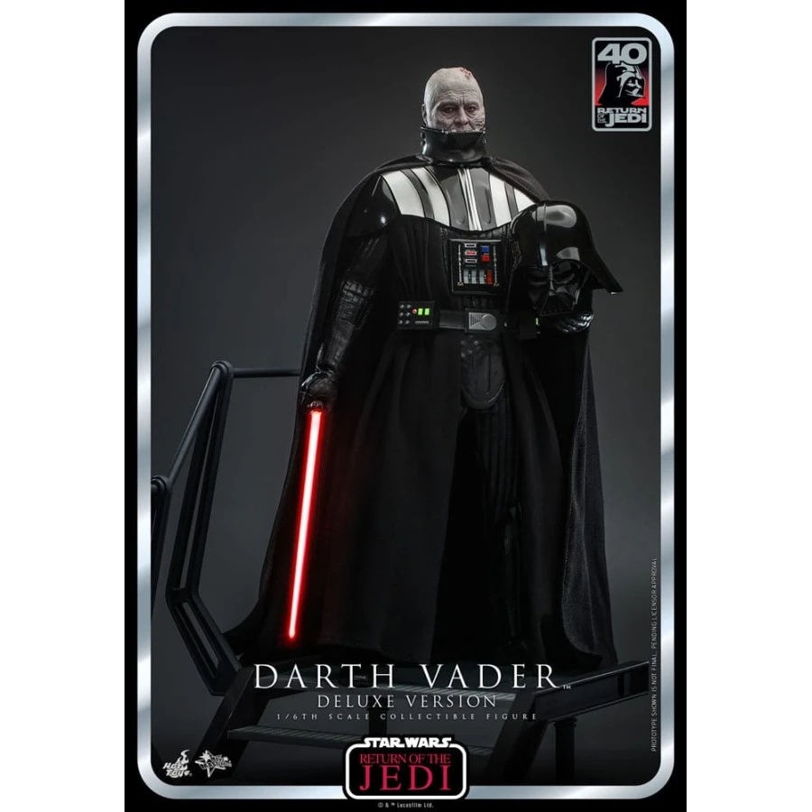 Hot Toys Movie Masterpiece Star Wars Return Of The Jedi 40th Anniversary Darth Vader 1/6 Collectible Figure Deluxe Version 6 Hot Toys Movie Masterpiece Star Wars Return Of The Jedi 40th Anniversary Darth Vader 1/6 Collectible Figure Deluxe Version - Image 6