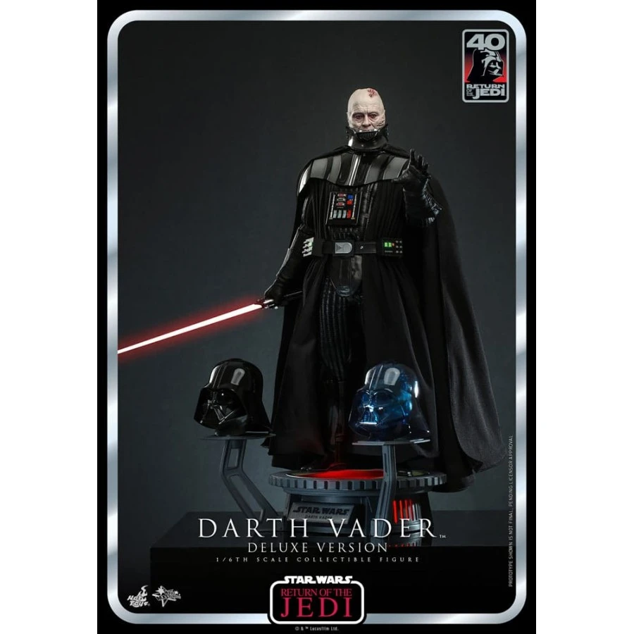 Hot Toys Movie Masterpiece Star Wars Return Of The Jedi 40th Anniversary Darth Vader 1/6 Collectible Figure Deluxe Version 7 Hot Toys Movie Masterpiece Star Wars Return Of The Jedi 40th Anniversary Darth Vader 1/6 Collectible Figure Deluxe Version - Image 7