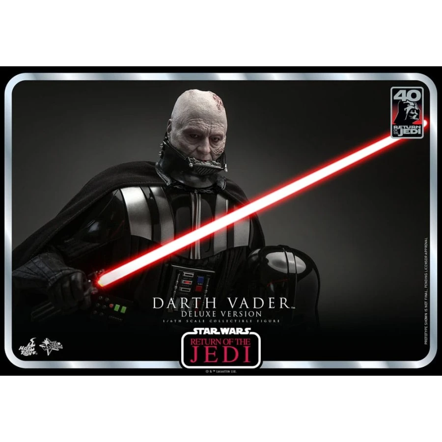 Hot Toys Movie Masterpiece Star Wars Return Of The Jedi 40th Anniversary Darth Vader 1/6 Collectible Figure Deluxe Version 9 Hot Toys Movie Masterpiece Star Wars Return Of The Jedi 40th Anniversary Darth Vader 1/6 Collectible Figure Deluxe Version - Image 9