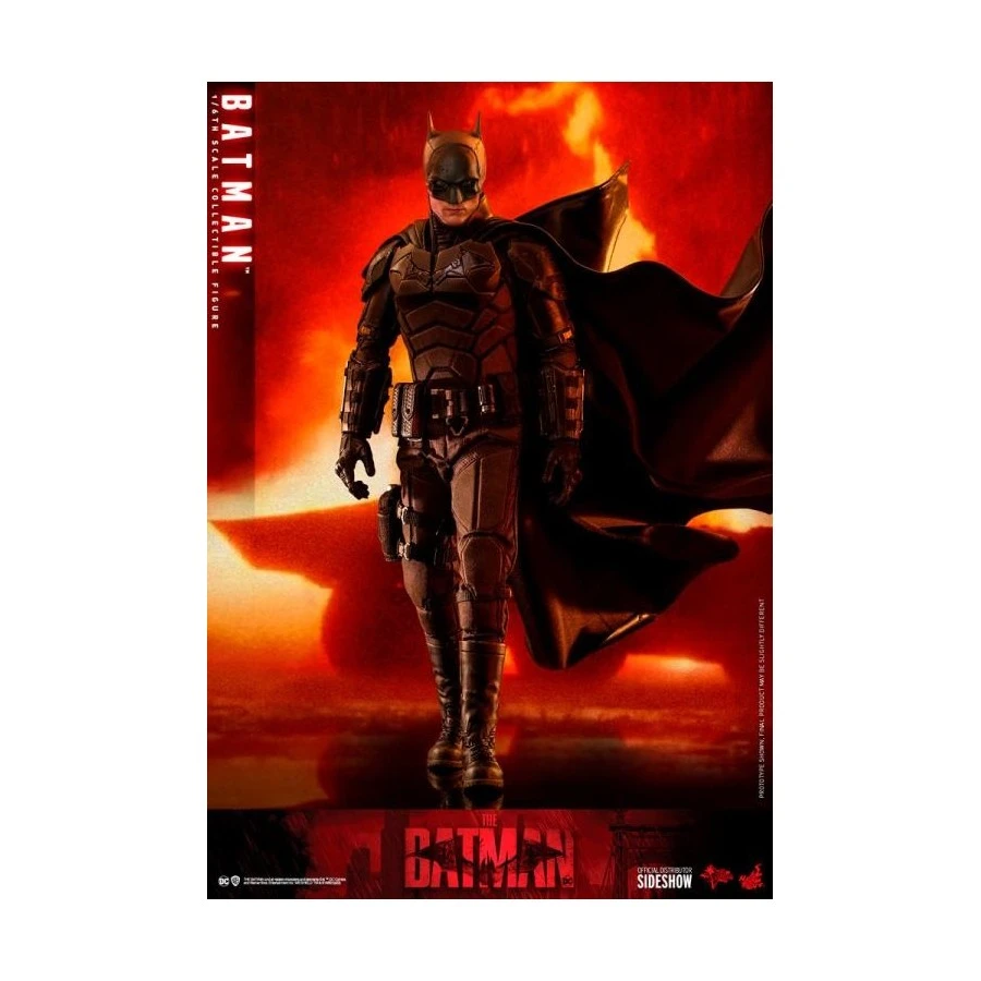 Hot Toys Movie Masterpiece The Batman Batman 1/6 Scale Collectible Figure 4 Hot Toys Movie Masterpiece The Batman Batman 1/6 Scale Collectible Figure - Image 4
