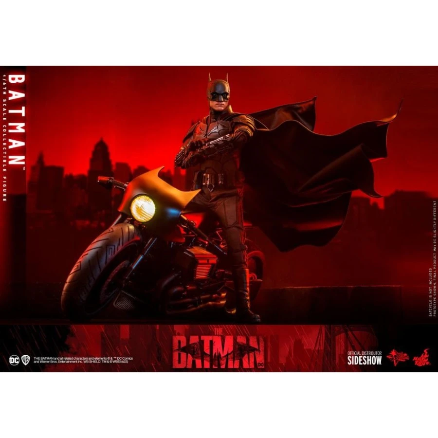 Hot Toys Movie Masterpiece The Batman Batman 1/6 Scale Collectible Figure 5 Hot Toys Movie Masterpiece The Batman Batman 1/6 Scale Collectible Figure - Image 5