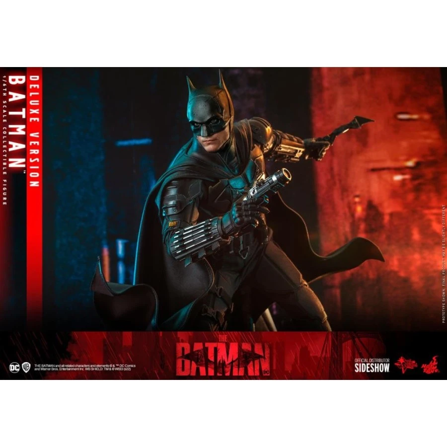 Hot Toys Movie Masterpiece The Batman Batman 1/6 Scale Collectible Figure Deluxe Version 7 Hot Toys Movie Masterpiece The Batman Batman 1/6 Scale Collectible Figure Deluxe Version - Image 7