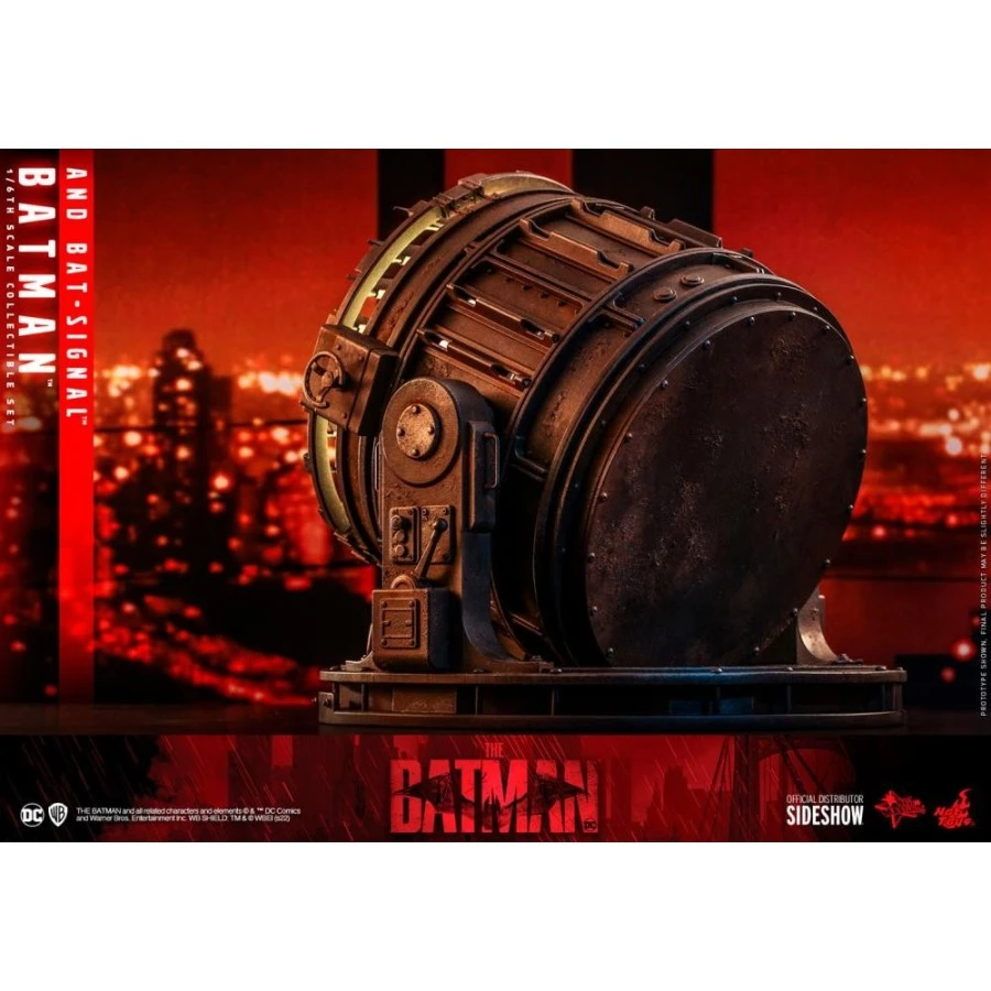 Hot Toys Movie Masterpiece The Batman Batman & Bat-Signal 1/6 Scale Collectible Figure Set 10 Hot Toys Movie Masterpiece The Batman Batman & Bat-Signal 1/6 Scale Collectible Figure Set - Image 10