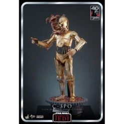 Hot Toys Movie Masterpiece Star Wars Return Of The Jedi 40th Anniversary C-3PO 1/6 Collectible Figure 24 Hot Toys Movie Masterpiece Star Wars Return Of The Jedi 40th Anniversary C-3PO 1/6 Collectible Figure -Negozio Funko hot toys star wars return of the jedi 40th anniversary c 3po 16 scale figure 4