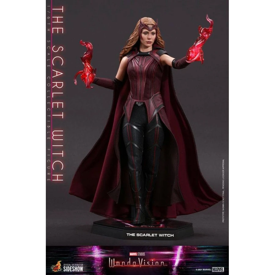 Hot Toys Television Masterpiece Marvel WandaVision Scarlet Witch 1/6 Collectible Figure 12 Hot Toys Television Masterpiece Marvel WandaVision Scarlet Witch 1/6 Collectible Figure - Image 12