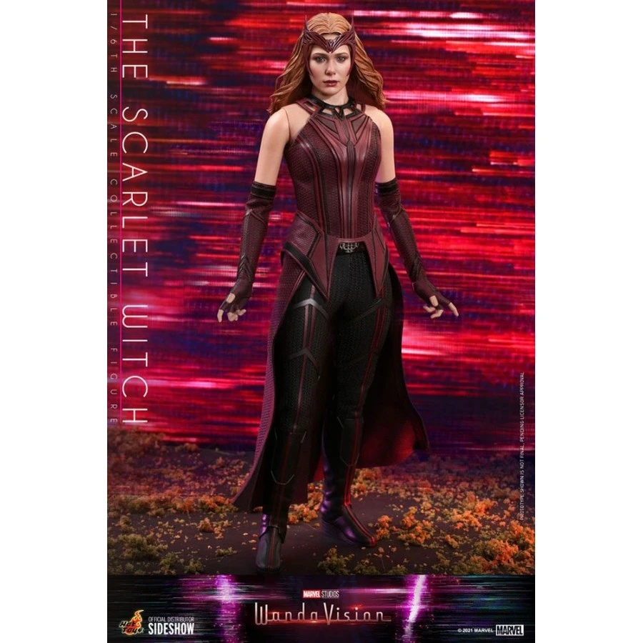Hot Toys Television Masterpiece Marvel WandaVision Scarlet Witch 1/6 Collectible Figure 14 Hot Toys Television Masterpiece Marvel WandaVision Scarlet Witch 1/6 Collectible Figure - Image 14