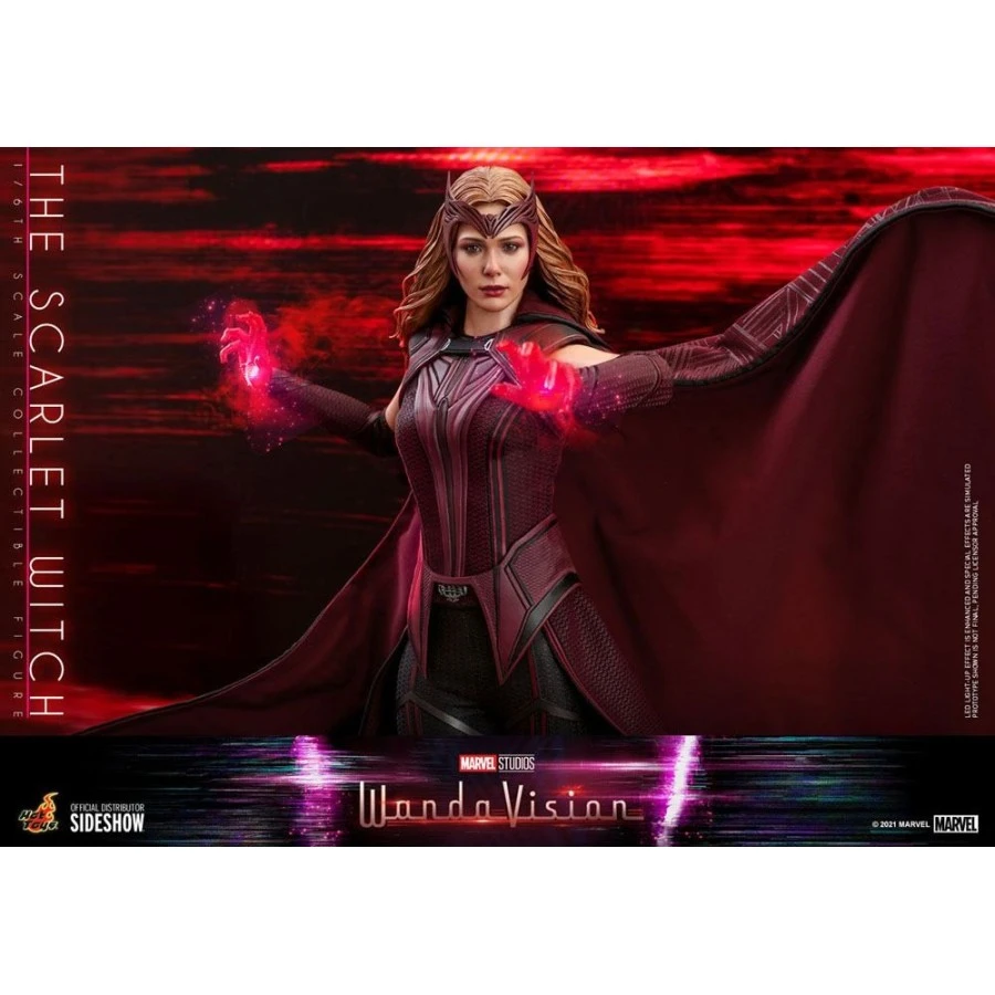 Hot Toys Television Masterpiece Marvel WandaVision Scarlet Witch 1/6 Collectible Figure 17 Hot Toys Television Masterpiece Marvel WandaVision Scarlet Witch 1/6 Collectible Figure - Image 17