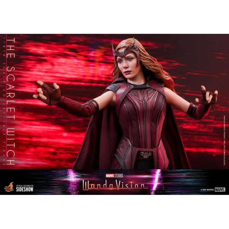 Hot Toys Television Masterpiece Marvel WandaVision Scarlet Witch 1/6 Collectible Figure 19 Hot Toys Television Masterpiece Marvel WandaVision Scarlet Witch 1/6 Collectible Figure - Image 19