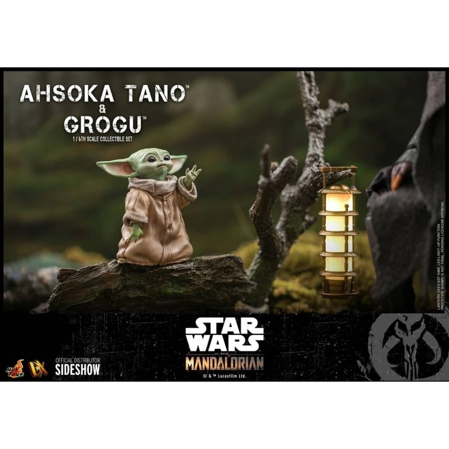 Hot Toys Television Masterpiece Star Wars The Mandalorian Ahsoka Tano & Grogu 1/6 Scale Collectible Figure Deluxe Set 18 Hot Toys Television Masterpiece Star Wars The Mandalorian Ahsoka Tano & Grogu 1/6 Scale Collectible Figure Deluxe Set - Image 18
